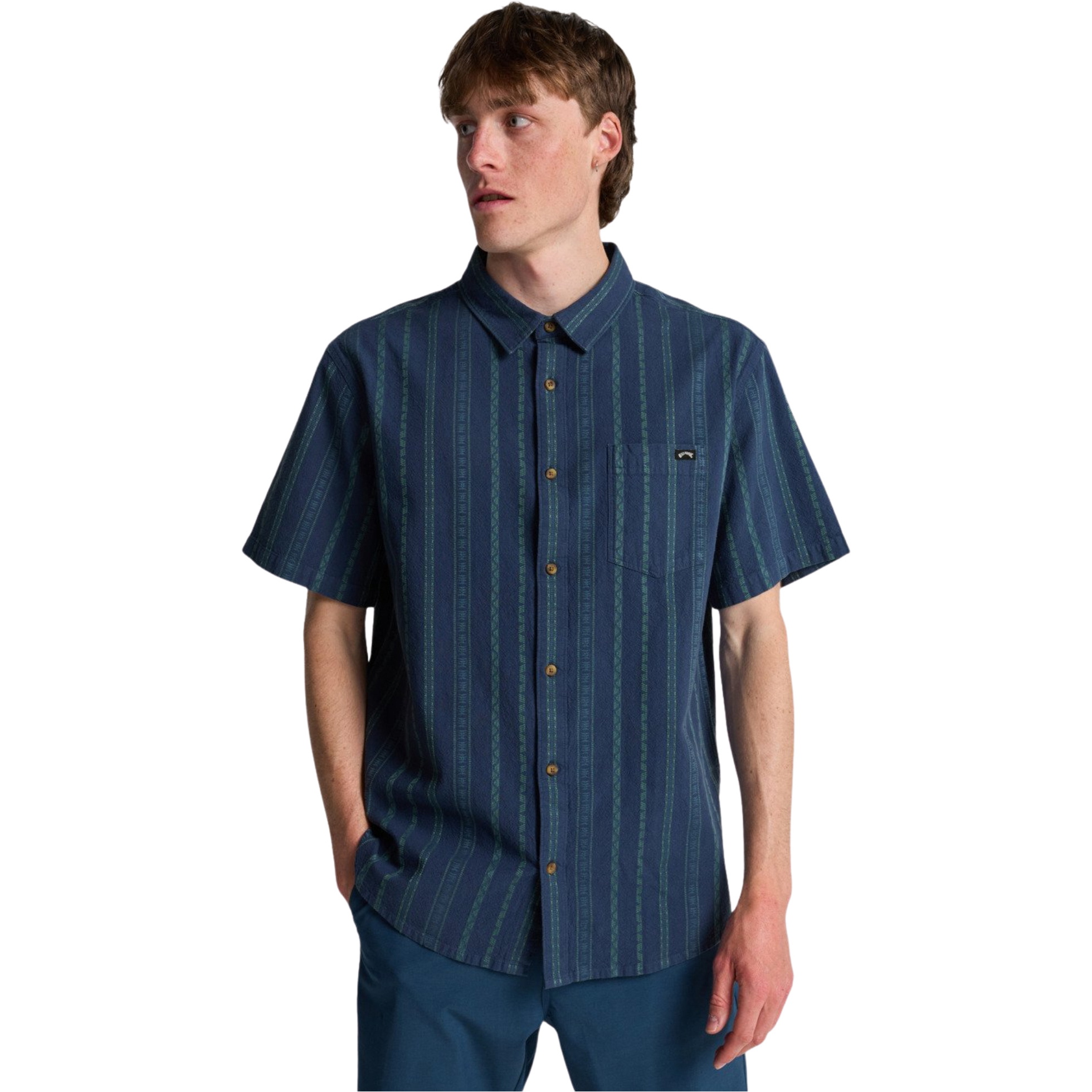 2026 Billabong Mens Sundays Jacquardshirt EBYWT03021 - Denim
